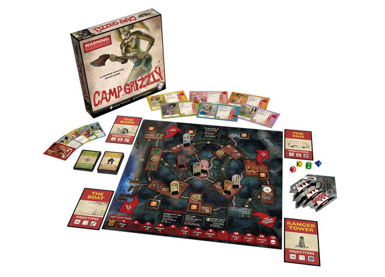 Trick or Treat Studios Camp Grizzly Board Game