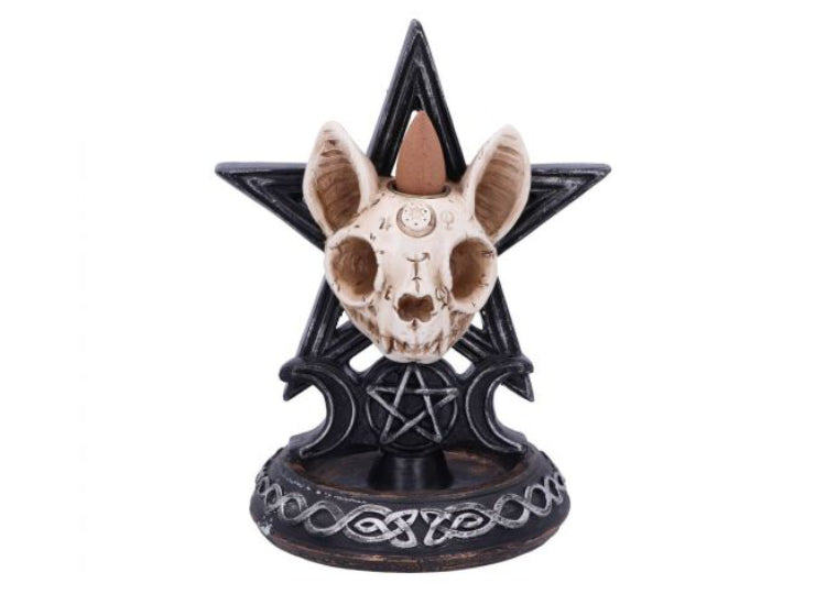 Ouija Cat Backflow Burner 1 - JPs Horror Collection
