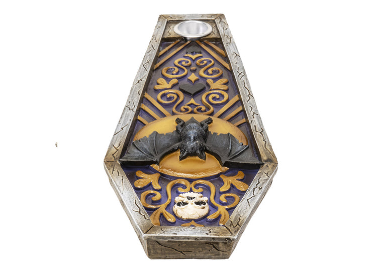 Coffin Bat Incense Burner 2 - JPs Horror Collection