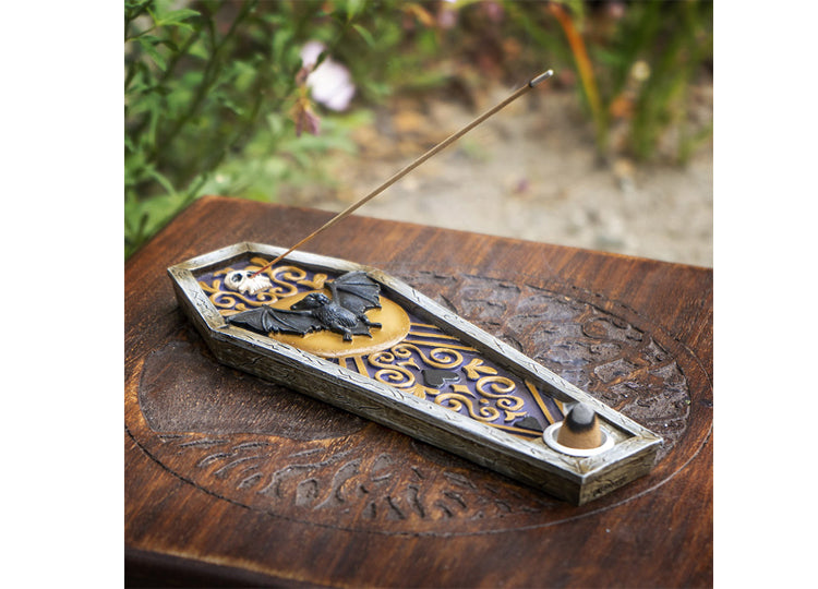 Coffin Bat Incense Burner 6 - JPs Horror Collection