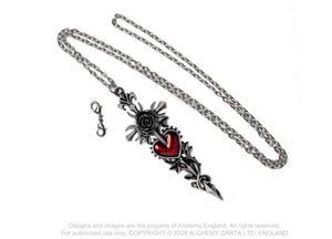 Cross Of The Dark Kiss Necklace 2 - JPs HORROR COLLECTION