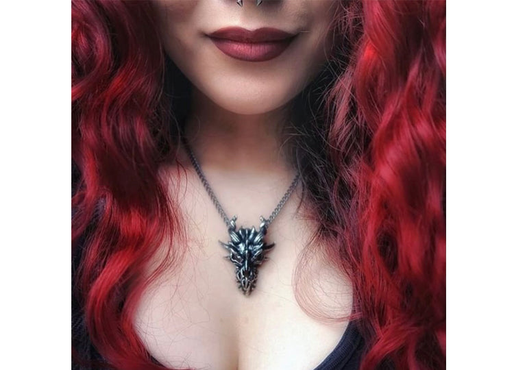 Dragon Skull Necklace