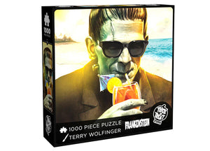 Frankenstein On The Beach Puzzle 1 - JPs Horror Collection