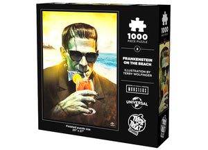 Frankenstein On The Beach Puzzle 2 - JPs Horror Collection