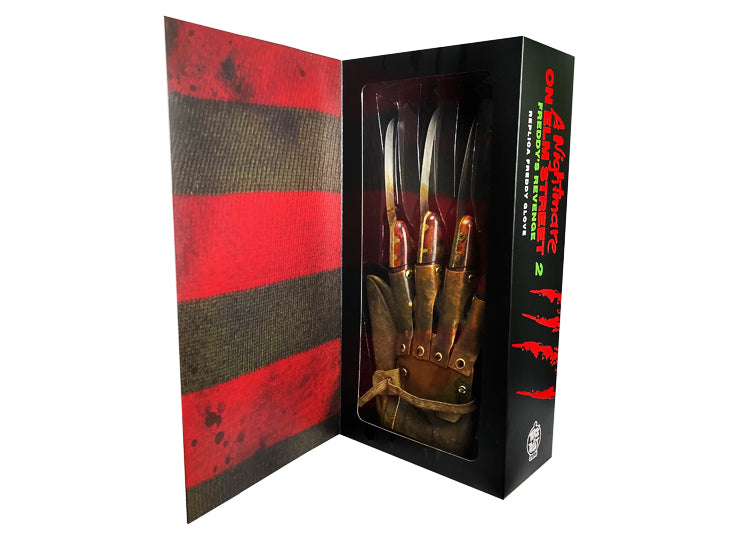 A Nightmare On Elm Street 2: Freddy’s Revenge Deluxe Freddy Krueger Prop Replica Glove 2 - JP's Horror Collection