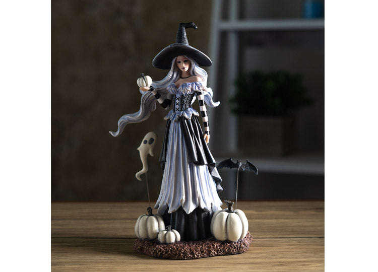 Ghost Pumpkins Witch Figurine 6 - JPs Horror Collection