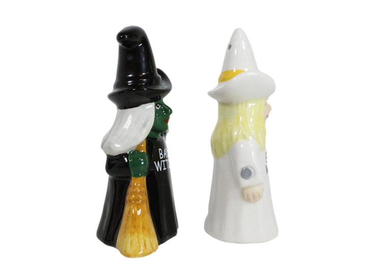 Good Witch Bad Witch Salt and Pepper Shakers 3 - JPs Horror Collection