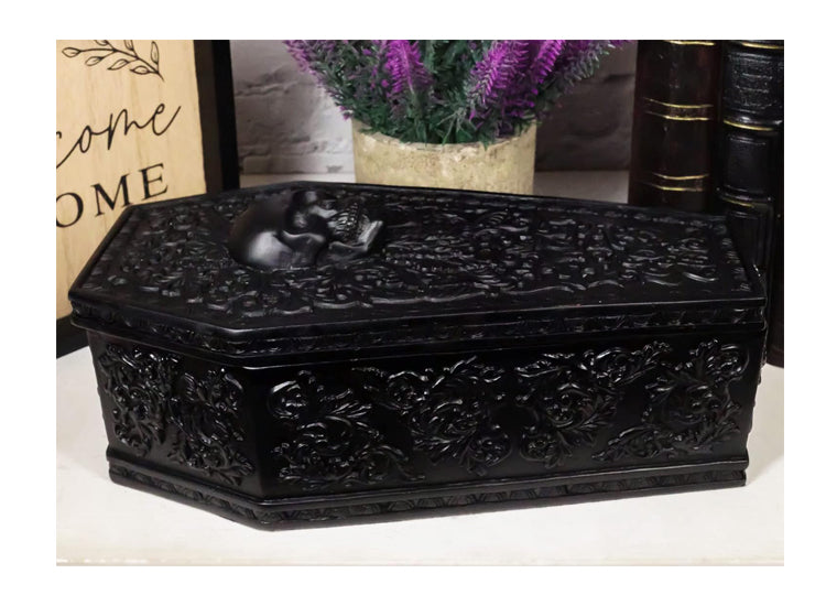 Gothic Floral Coffin Box 8 - JPs Horror Collection