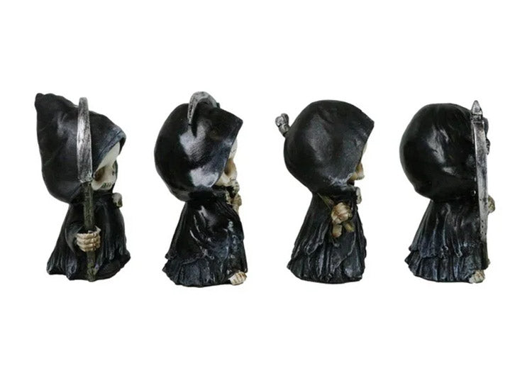 Grim Reaper Set of 4  2 - JPs Horror Collection