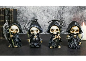 Grim Reaper Set of 4  5 - JPs Horror Collection