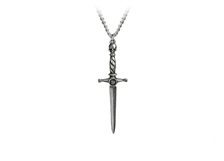 Alchemy England Hand of Macbeth Dagger Pendant Gothic Shakespeare Necklace 1 - JPs Horror Collection