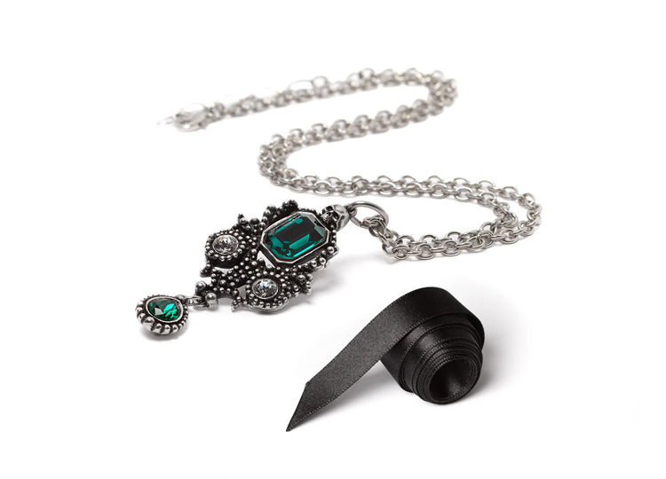 Alchemy England Lost Jewels of Paris Necklace Gothic Crystal Necklace 3 - JPs Horror Collection