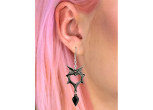 Love Bats Earrings 2 - JPs HORROR COLLECTION