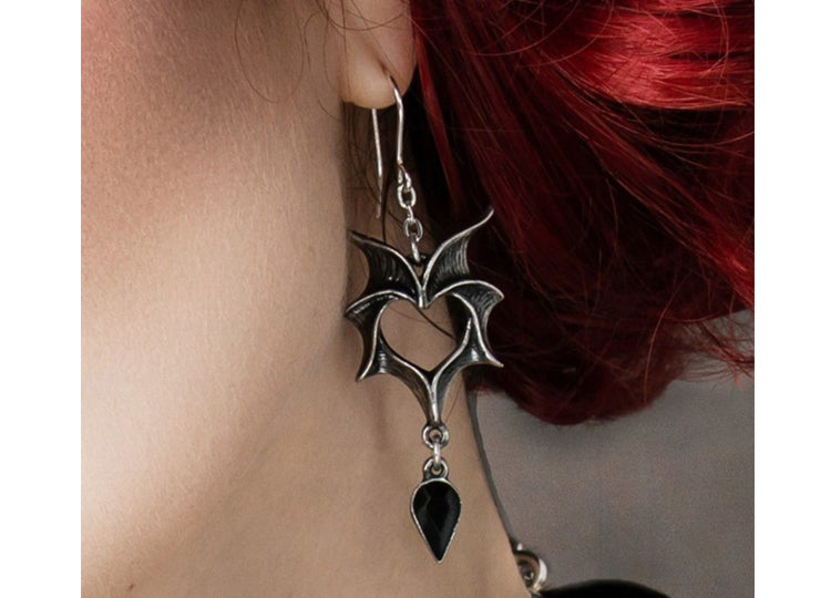 Love Bats Earrings 2 - JPs HORROR COLLECTION