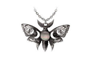 Lunar Moth Necklace 1 - JPs HORROR COLLECTION