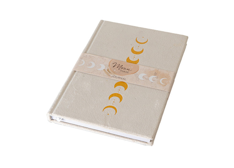 Moon Phase Velvet Journal