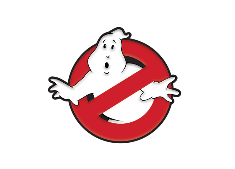 No Ghost Glow In The Dark - Ghostbusters Enamel Pin - JPs Horror Collection