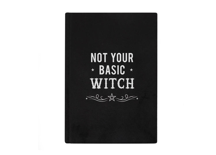 Not Your Basic Witch Velvet Journal 1 - JPs Horror Collection