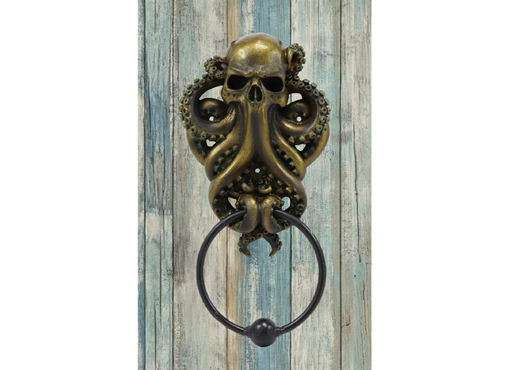Octopus Skull Door Knocker 3 - JPs Horror Collection