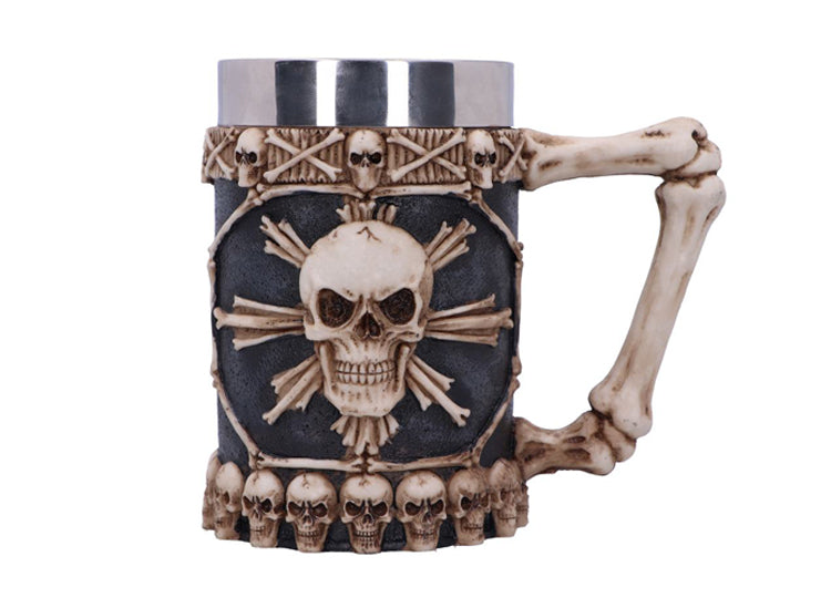 Ossuary Skull Mug Tankard 1 - JP&#39;s Horror Collection
