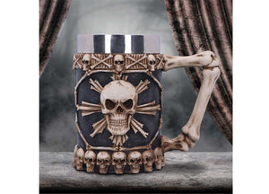 Ossuary Skull Mug Tankard 5 - JP's Horror Collection