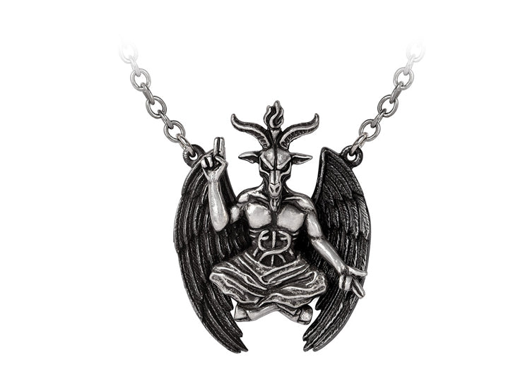 Personal Baphomet Necklace 1 - JPs Horror Collection