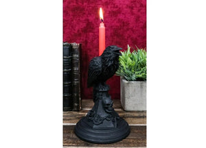 Poe's Raven Candleholder 6 - JP's Horror Collection