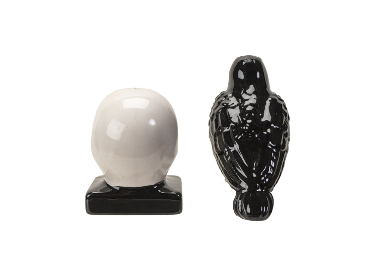 Quoth The Raven Salt and Pepper Shakers 3 - JPs Horror Collection