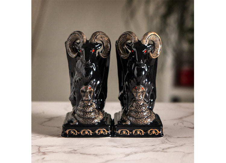 Rams Salt and Pepper Shakers