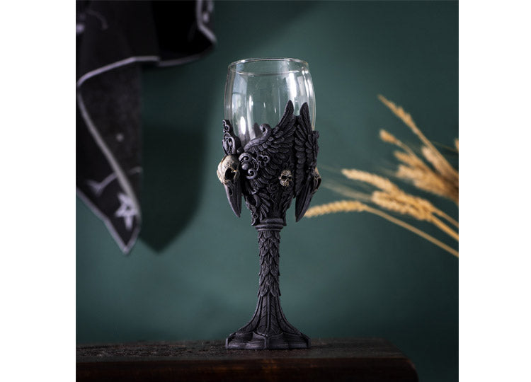 Raven Glass Goblet 5 - JPs Horror Collection