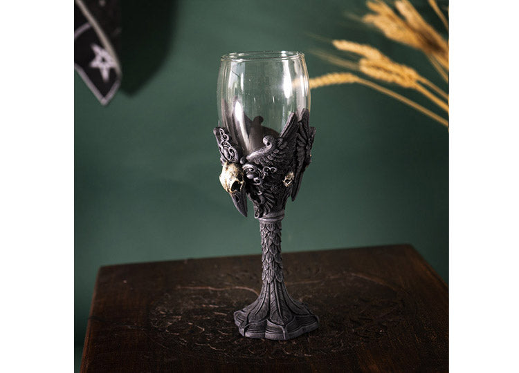 Raven Glass Goblet 7 - JPs Horror Collection