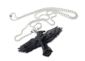 Black Raven Necklace 2 - JPs Horror Collection 