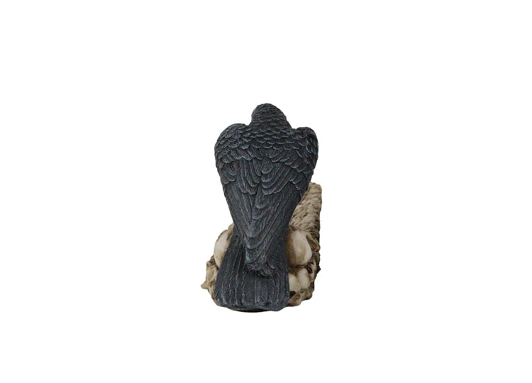 Raven on Skulls Incense Burner 6 - JPs Horror Collection