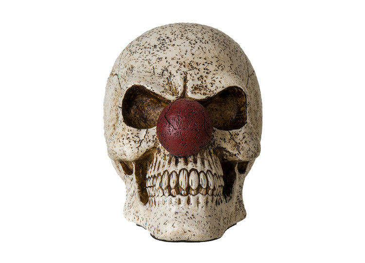 Red Nose Clown Skull 1 - JP&#39;s Horror Collection