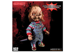 Talking Scarred Chucky - Bride of Chucky 9 - JPs Horror Collection