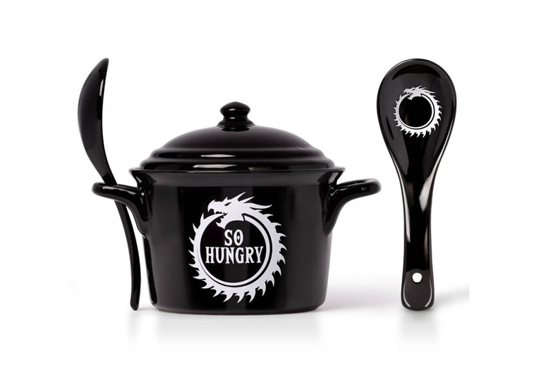 So Hungry Bowl and Spoon Set 1 - JP&#39;s Horror Collection