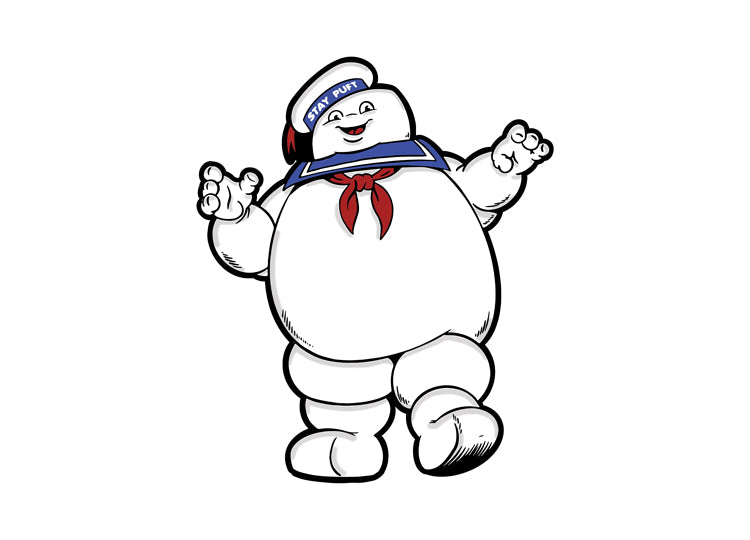 Stay Puft - Ghostbusters Enamel Pin 1 - JPs HORROR COLLECTION