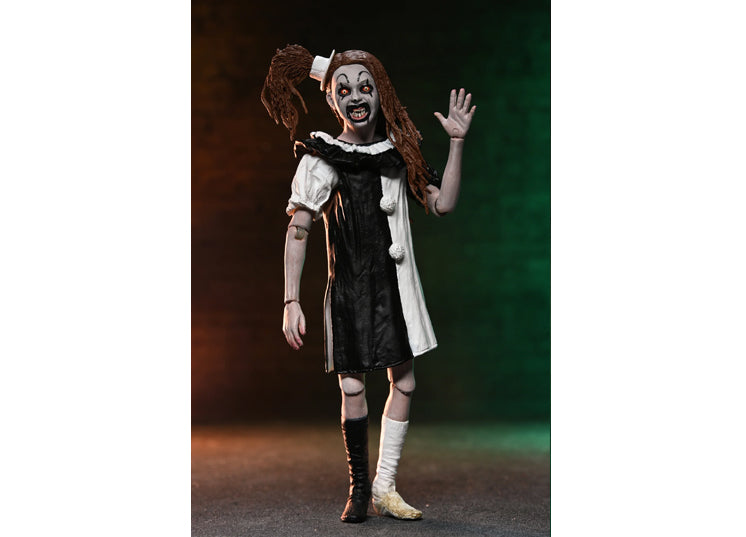 Terrifier 2 - Ultimate Art the Clown and The Little Pale Girl 7" Scale Action Figure 2-Pack