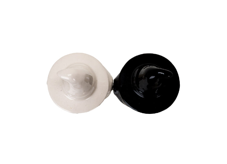 White Witch Black Witch Salt and Pepper Shakers 3 - JPs Horror 