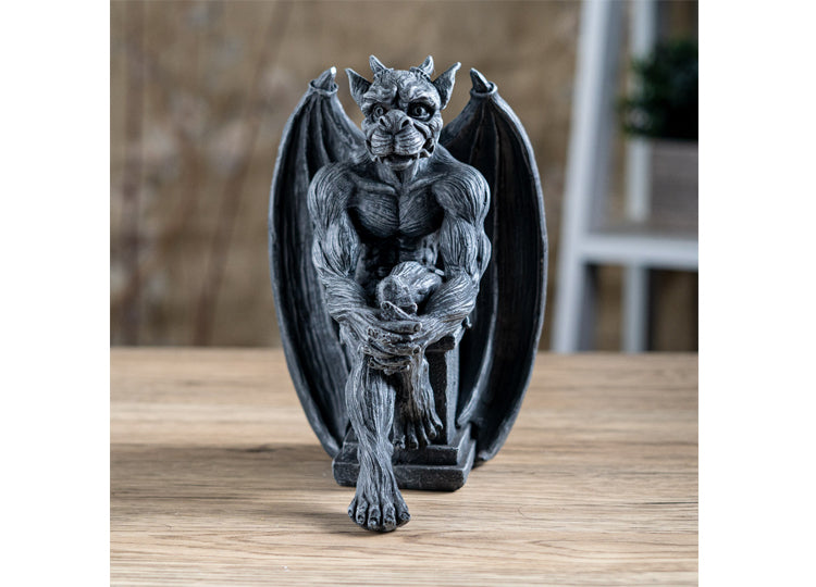 Winged Gargoyle Bookends