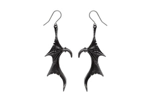 Wings Of Midnight Earrings 1 - JPs Horror Collection