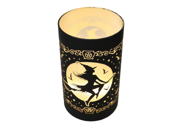 Witch By Moonlight LED Lantern 4 - JP's Horror Collection