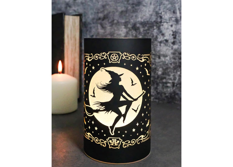Witch By Moonlight LED Lantern 5 - JP's Horror Collection