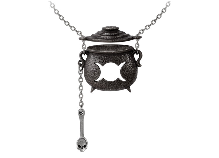Witches Cauldron Necklace 1 - JPs Horror Collection