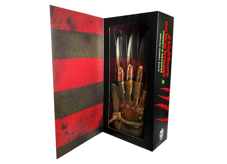 A Nightmare On Elm Street 2: Freddy’s Revenge Deluxe Freddy Krueger Prop Replica Glove - JP's Horror