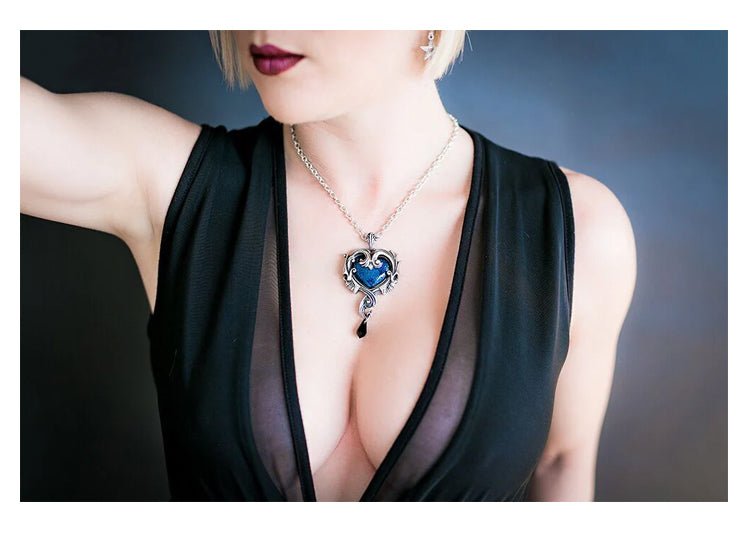 Alchemy England Affaire Du Coeur Necklace Gothic Heart Pendant Necklace - JP's Horror