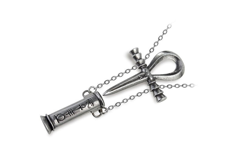Alchemy England Ankh of the Dead Necklace Gothic Vampire Ankh Pendant - JP's Horror