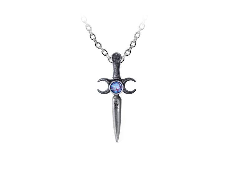 Alchemy England Athame Necklace Gothic Ritual Dagger Pendant Necklace - JP's Horror