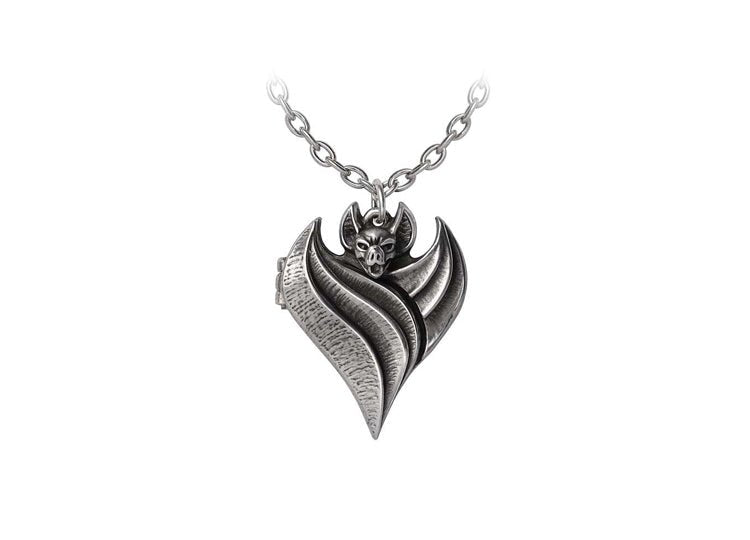 Alchemy England Darken Heart Necklace Gothic Sacred Heart Pendant - JP's Horror