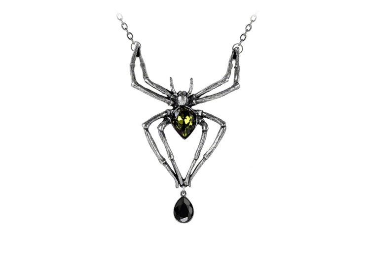 Alchemy England Emerald Venom Necklace Gothic Serpent Pendant Necklace - JP's Horror